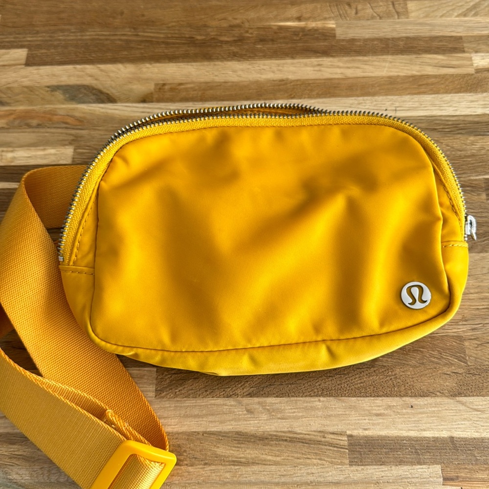 Lululemon Yellow BeltBag